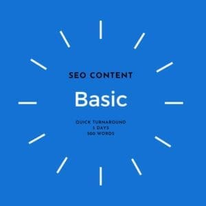 SEO Content Writing - Basic Package